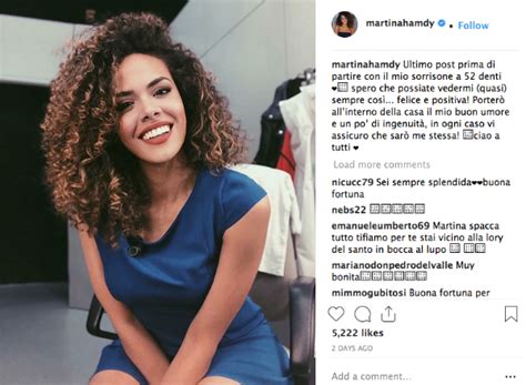 martina hamdy dal meteo al grande fratello vip 2018 gqitalia it