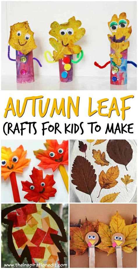 Leaf Autumn Crafts Kids Will Love Preschool Crafts Fall Crafts Fall