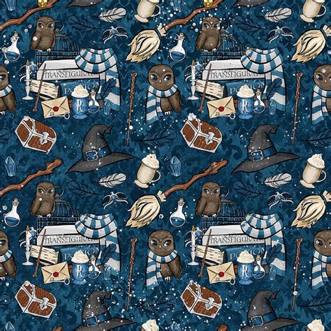 Wizard fabric Wizard prints owl fabric magic fabric | Etsy | Owl fabric, Harry potter fabric ...