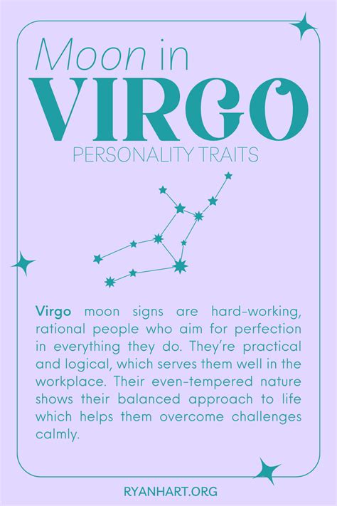 Virgo Moon Sign Personality Traits Ryan Hart