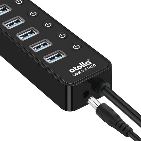 Usb came out in the late 1990's as a way to have one connector to rule them all. Powered USB 3.0 Hub, Atolla USB 3.0 Data Hub 11 Ports - 7 ...