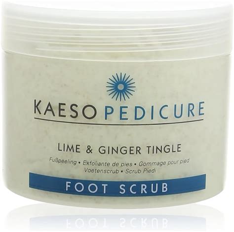 Kaeso Lime And Ginger Tingle Foot Scrub 450 Ml Uk Beauty