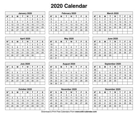 Print A Year Calendar Ten Free Printable Calendar 2021 2022