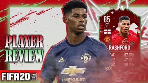 Lo cambié por lacazette y después de 7. FIFA 20 FUTMAS RASHFORD 85 PLAYER REVIEW - YouTube