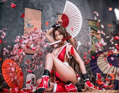 Mai Shiranui By Pion Kim Asian Cosplay Cute Cosplay Cosplay Girls