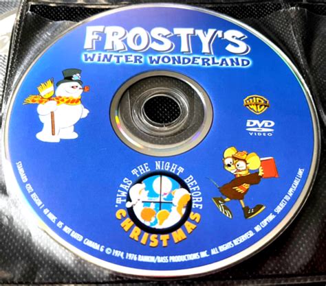 Frostys Winter Wonderland Dvd Twas The Night Before Christmas Ebay