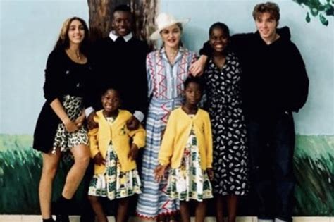 Madonna Shares Rare Photo With All Six Of Her Kids To Celebrate A