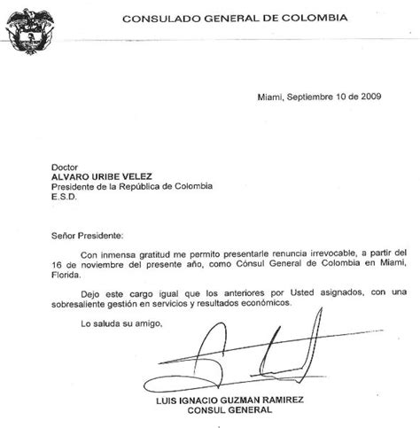 26 Formato Carta De Renuncia Irrevocable Colombia Candryuni