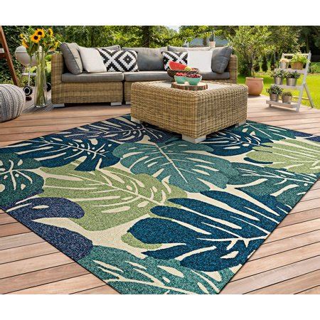 Shop the biggest selection of outdoor rugs rugs at the best prices from at home. Covington Monstera Cream-Multi Indoor/Outdoor Area Rug ...