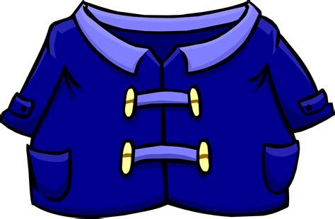 Image - Blue Duffle Coat clothing icon ID 219.png | Club Penguin Wiki | FANDOM powered by Wikia