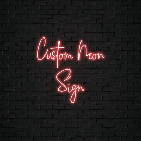 Create Custom Neon Signs With Led Neon Sign Maker
