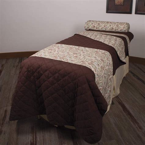 Sposh Massage Table Saddle Paisley Collection Massage Table Blanket Home