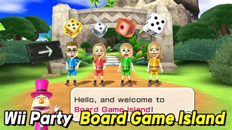 wii party board game island gameplay embersune vs rachel vs silke vs gabi expert com wii파티