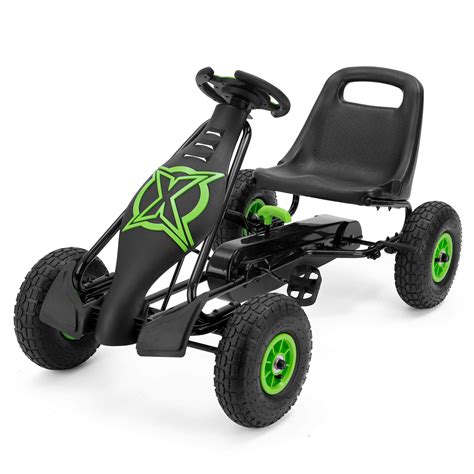 Xootz Viper Racing Go Kart Kids Ride On Pedal Car With Gear Stick And