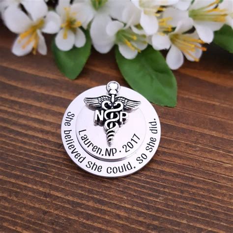 Np Nursing Pin For Pinning Ceremony Np Pins T For Nurse Etsy