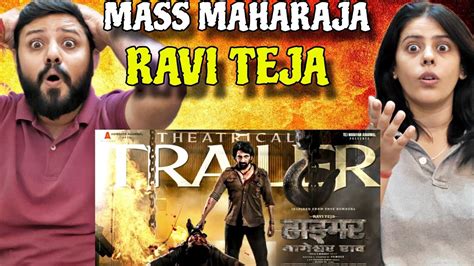 Tiger Nageswara Rao Trailer Reaction Ravi Teja Vamsee Abhishek