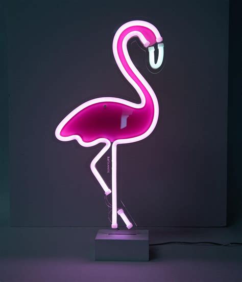 Pink Flamingo Neon Led Light In 2020 Pink Led Lights Pink Flamingos