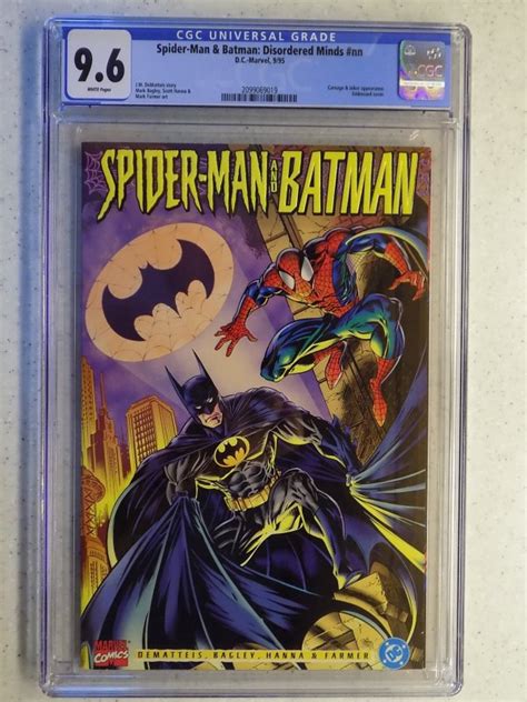 Spider Man And Batman Disordered Minds Cgc 96 Carnage And Joker
