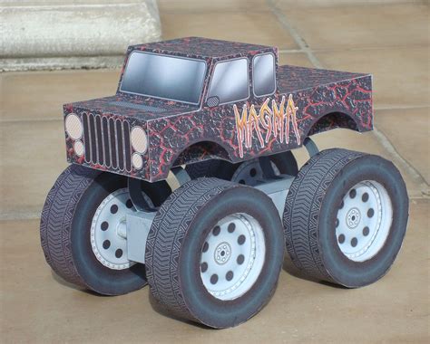 Sinner Playing With Art Monster Truck Magma Custom