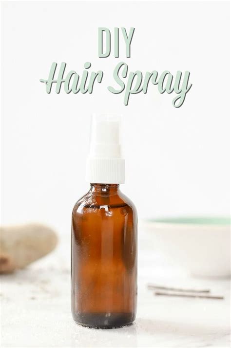 All Natural Diy Hair Spray That Works Amazing Tames Frizz And Holds