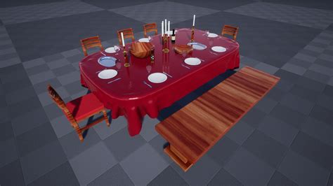 Table Prop Pack In Props Ue Marketplace