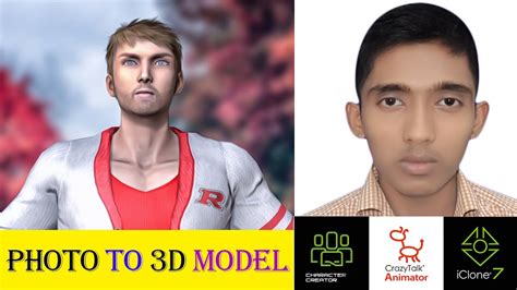 Make Your Own 3d Character From Photo Using Iclone 7 Youtube