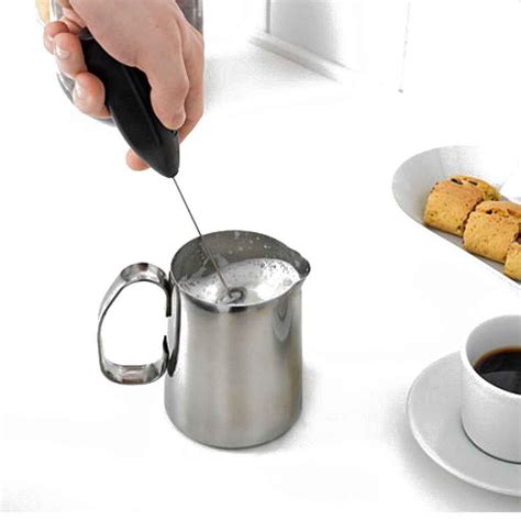 Everyone loves warm, frothy foam on top of their coffee drink. Drinks Milk Coffee Frother Foamer Whisk Mixer Stirrer ...