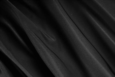Black Silk Georgette Fabric For Dressmaking