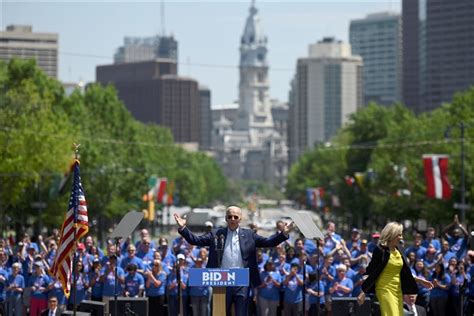 There will be no mass rallies for joe biden this year, and that's not because of the coronavirus. Joe Biden at rally casts himself as candidate who could ...