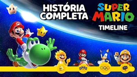 Série Super Mario A Timeline Completa Parte 2 Mudança Espaço E