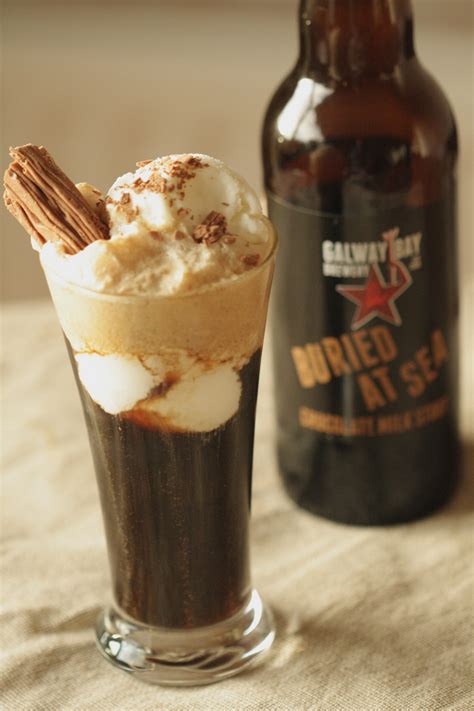 Galway Bay Chocolate Stout And Cointreau Ice Cream Float