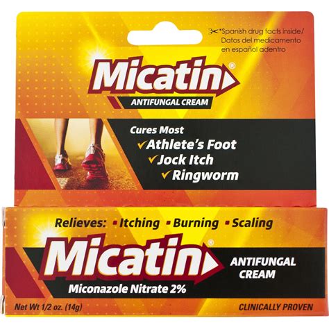 Micatin Athlete S Foot Jock Itch And Ringworm Antifungal Cream Relief Oz Walmart Com