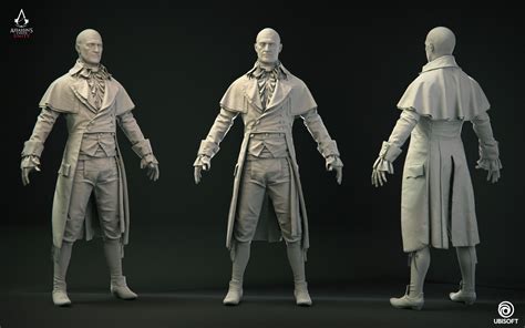ArtStation Assassin S Creed Unity Germain And Robespierre Charles