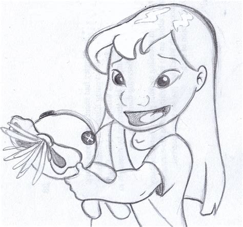Disney Sketch This Is Scrump Lilo And Stitch Lilo And Stitch