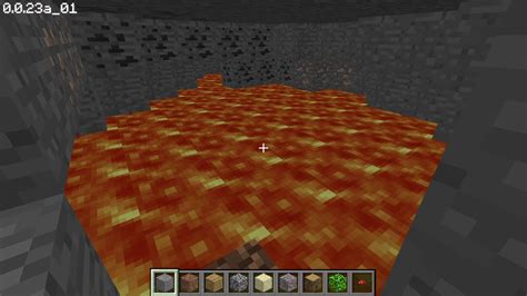 Lava In Minecraft Classic Youtube