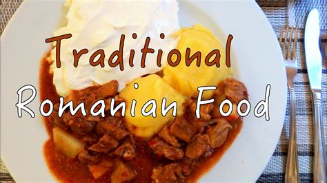 Traditional Romanian Food In Brasov Romania Youtube