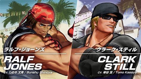 the king of fighters 15 trailer showcases ralf jones and clark still