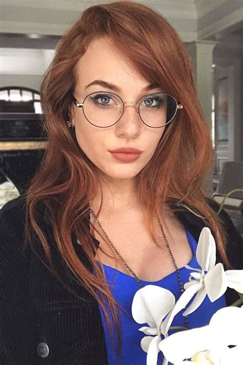 Sexy Redhead Glasses Telegraph