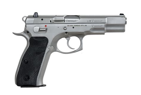 Cz 75 B Matte Stainless Discontinued 2019 Cz Usa Cz 75 Pistol