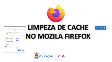 LIMPEZA DE CACHE NO FIREFOX YouTube