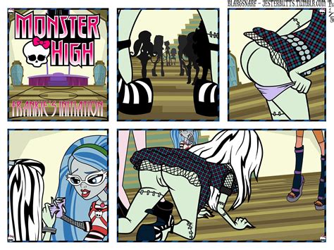 Monster High Frankie S Initiation Porn Comics By Blargsnarf