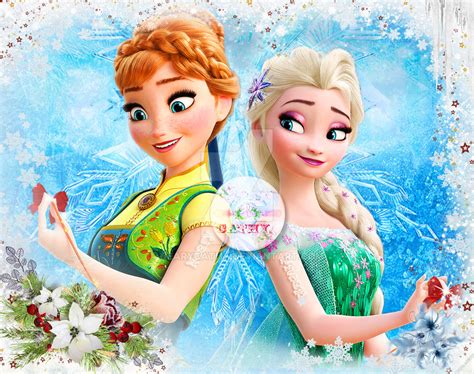 Anna And Elsa Frozen Photo 38508963 Fanpop