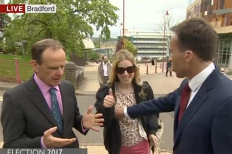 Bbc Reporter Ben Brown Slapped After Pushing Woman Away By Breast As
