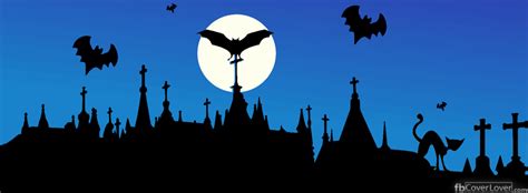 Spooky Graveyard Facebook Cover