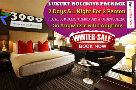 holidays hotel package template postermywall