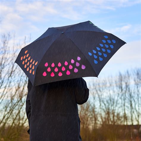 Compact Colour Change Umbrella Changes Colour When It Rains