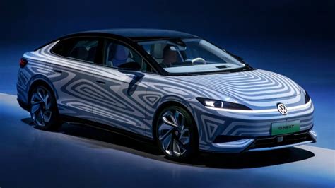 Volkswagen Unveils Idnext Electric Sedan In China Based On Id7