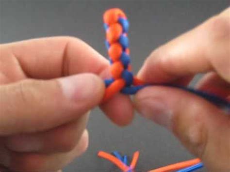 This bracelet is made with 550 paracords. How To Braid 4 Strands Of Paracord - How to Wiki 89