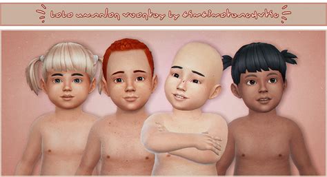 My Sims 4 Blog Toddler Skin Overlay By Sims3melancholic