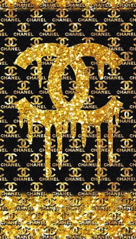 Gold Chanel Wallpaper Kolpaper Awesome Free Hd Wallpapers